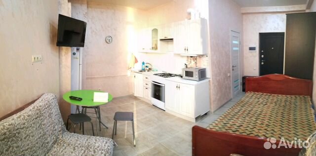 

Квартира-студия, 25 м², 2 кровати