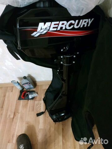 Лодочный мотор mercury 2,5 новый, кофр, оригинальн