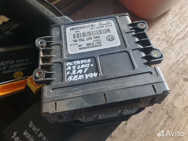 Блок управления АКПП KGV octavia a5 09g927750ml а5