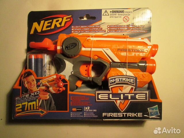 Бластер nerf