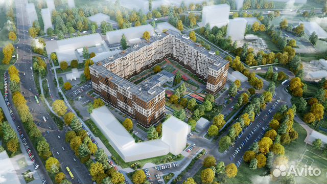1-к квартира, 41.4 м², 12/17 эт.