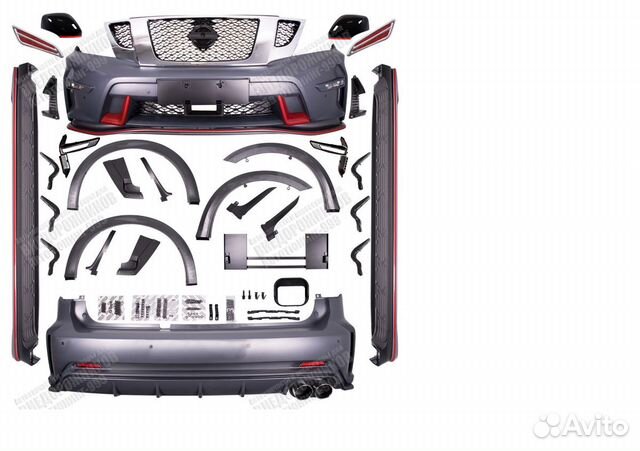 Ниссан патрол Y 62 аэродинамический обвес нисмо