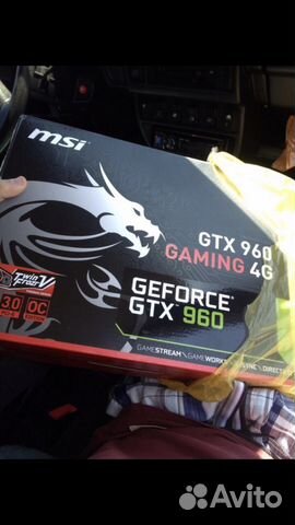 Видеокарта MSI GTX960 4Gb