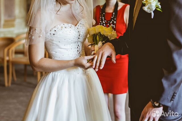 Платье свадебное и фата TO BE bride Платье свадебное и фата TO BE bride