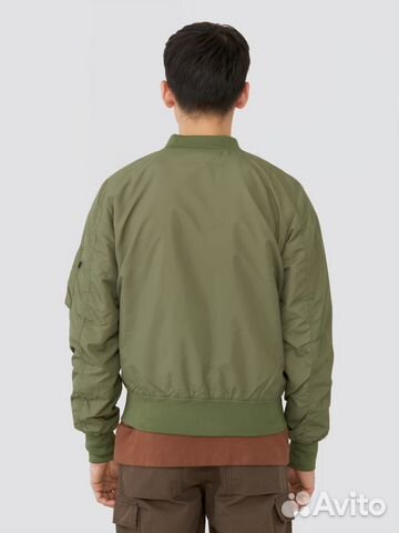 Куртка бомбер Alpha Industries MA-1 Slim Fit Sage
