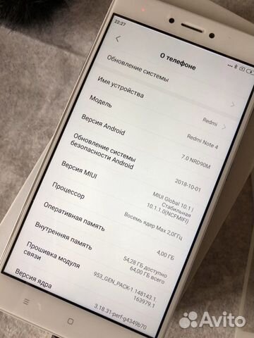 Xiaomi Redmi Note 4X 64Gb