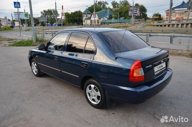 Hyundai Accent 1.5 МТ, 2007, 105 000 км