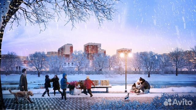 3-к квартира, 66.1 м², 6/17 эт. 3-к квартира, 66.1 м², 6/17 эт.
