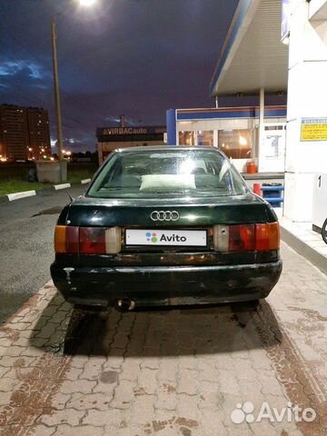 Audi 80 1.6 МТ, 1991, 350 000 км