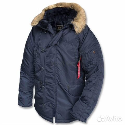 Аляска Alpha Industries N-3B parka Rep. Blue