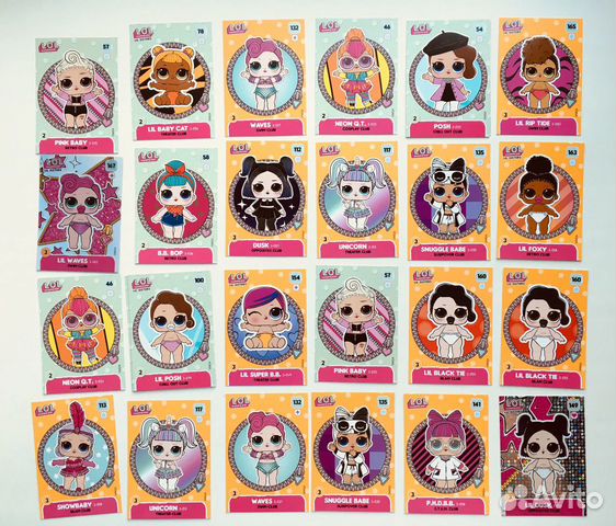 Lol Panini коллекционные наклейки, карточки
