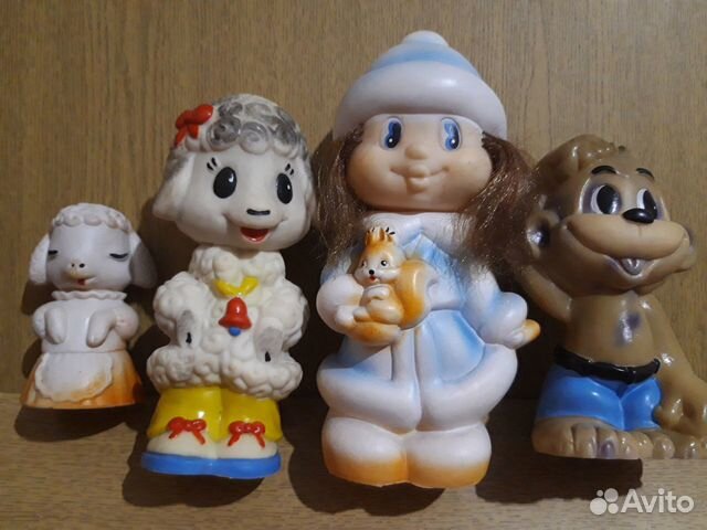 Резиновые игрушки СССР