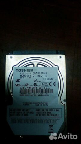 Жёсткий диск 120GB