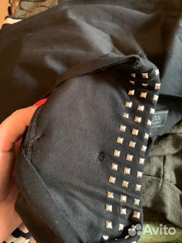 Топ майка Guess черная размер L