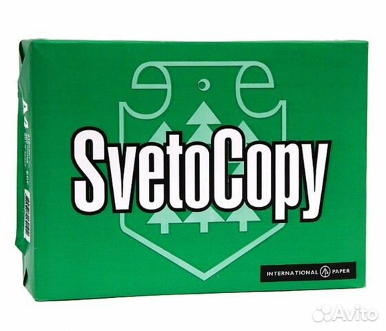 Бумага белая 500 листов SvetoCopy