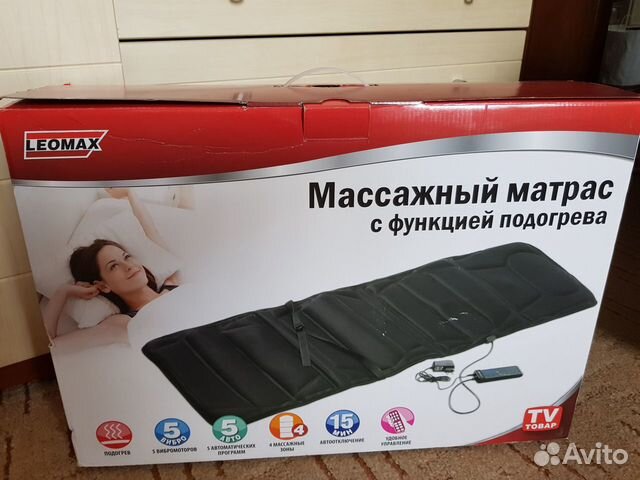 массажный матрас леомакс