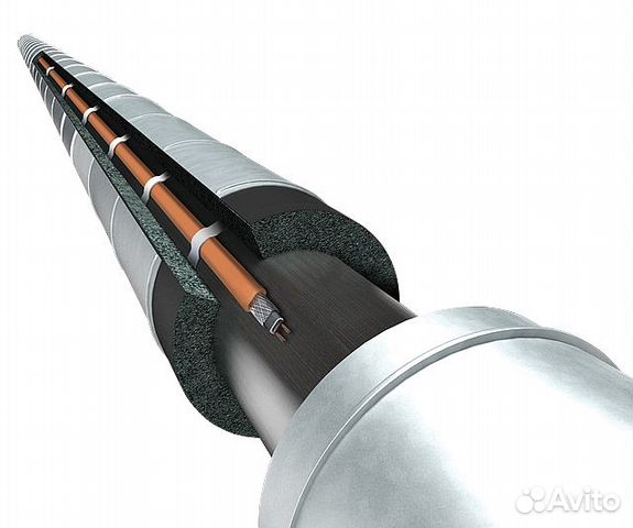 Греющий кабель на трубу 24 Ватт