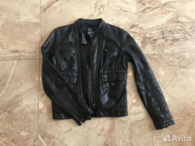 Куртка кожаная Massimo Dutti Куртка кожаная Massimo Dutti