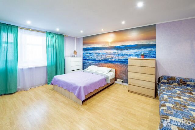

1-к. квартира, 43 м², 2 кровати