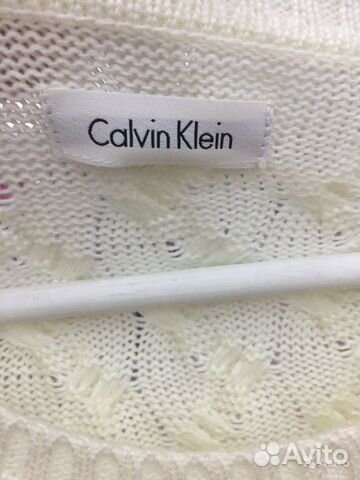 Calvin Klein платье свитер крупной вязки новое