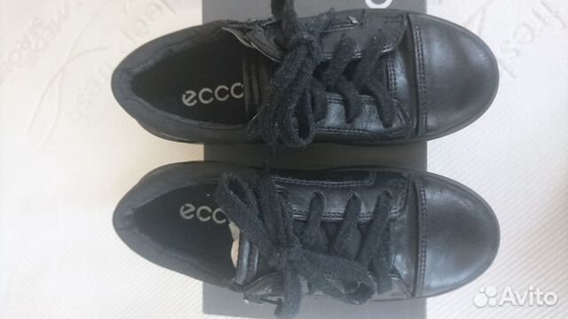 Полуботинки/туфли Ecco р.31 черные для мальчика Полуботинки/туфли Ecco р.31 черные для мальчика