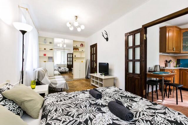 

1-к. квартира, 30 м², 2 кровати