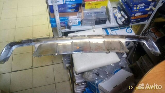 Накладка заднего бампера Мерседес x204 A2048857423