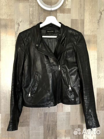 Куртка кожаная Massimo Dutti