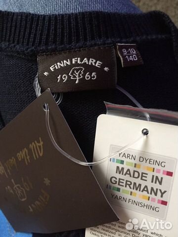 Новый Джемпер Finn Flare 140 Новый Джемпер Finn Flare 140