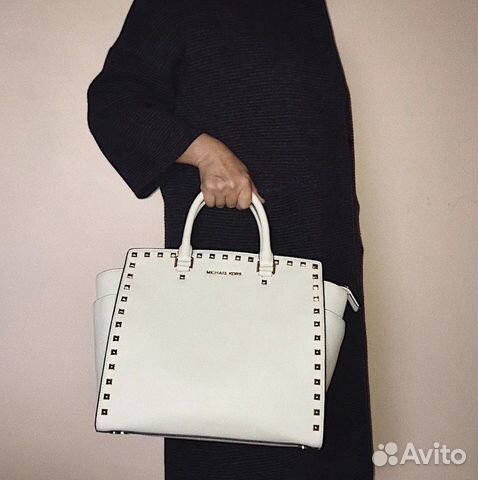 Кожаная сумка Michael Kors Selma large оригинал Кожаная сумка Michael Kors Selma large оригинал