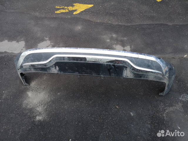 Юбка заднего бампера Mercedes 166 Юбка заднего бампера Mercedes 166