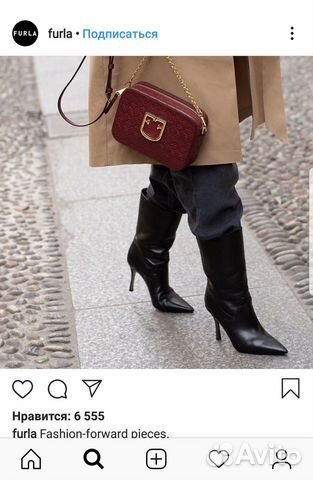 Сапоги Furla Италия Сапоги Furla Италия