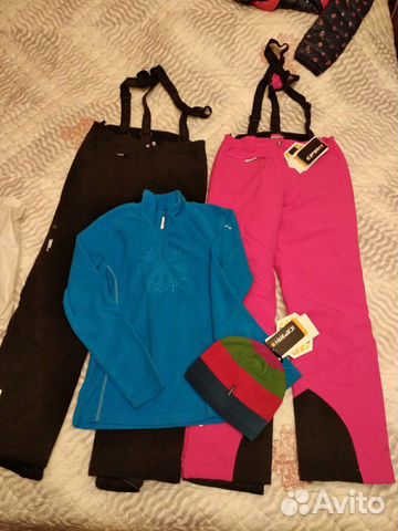 Зимние штаны Icepeak и флиска 164 см Зимние штаны Icepeak и флиска 164 см