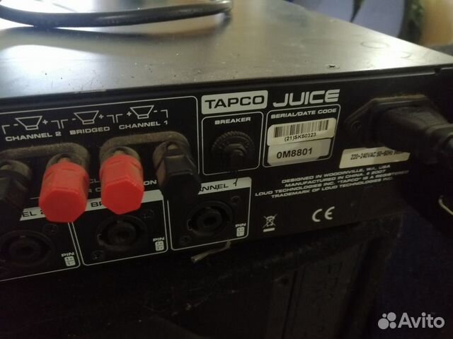 Tapco Juice j800 89102800003 купить 4.