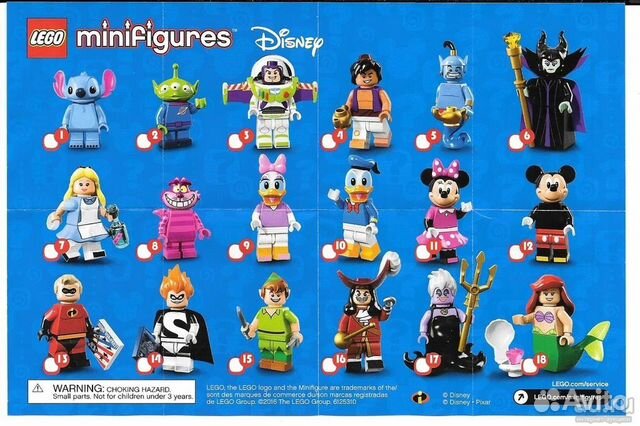Лего дисней 1 и 2 серии - lego disney