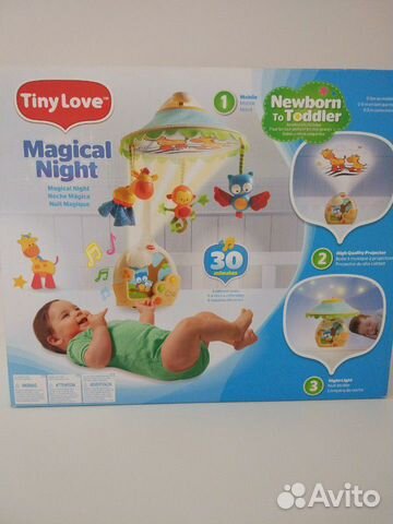 Мобиль tiny love (тини лав) 3 в 1 волшебная лампа