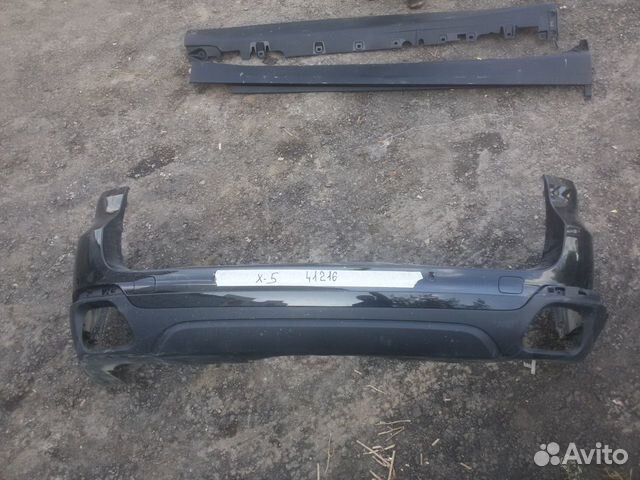 Бампер задний BMW X5 F15 черный Бампер задний BMW X5 F15 черный
