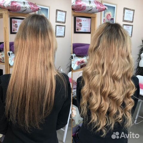 Наращивание волос