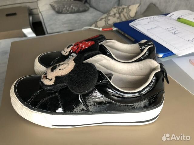 Слипоны Zara на липучках, 33 Слипоны Zara на липучках, 33