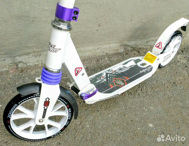 Самокат для взрослых с амортизаторами. Новый Самокат для взрослых с амортизаторами. Новый