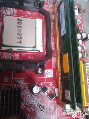 Материнская плата и процессор Athlon 64 x2