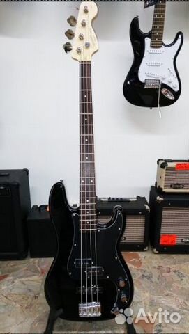 Fender squier affinity PJ bass BWB PG Бас-гитара Fender squier affinity PJ bass BWB PG Бас-гитара