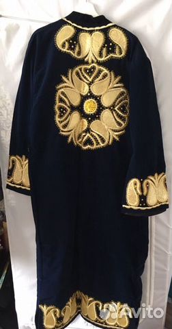 Новый Мужской восточный костюм халат и чалма Новый Мужской восточный костюм халат и чалма