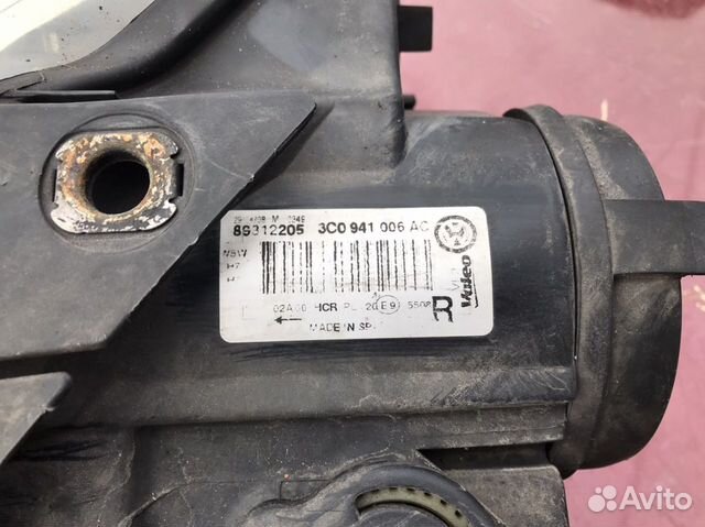 Фара правая на VW пассат B6 3C0941006AC