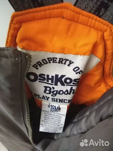Костюм зимний OshKosh Костюм зимний OshKosh