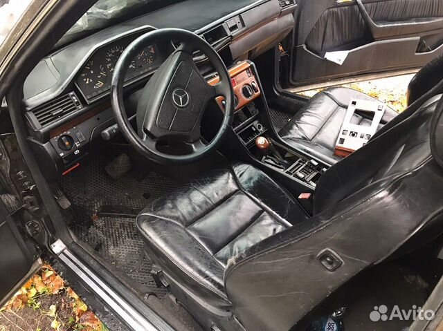 Салон кожа на купе 124 w124 Mercedes