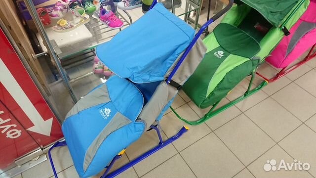 Санки Коляска Ника с колесиками новые Санки Коляска Ника с колесиками новые