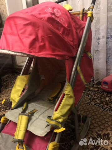 Санки - коляска Nika kids розовые Санки - коляска Nika kids розовые