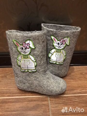 Натуральные валенки размер 24 (150) с галошами Натуральные валенки размер 24 (150) с галошами