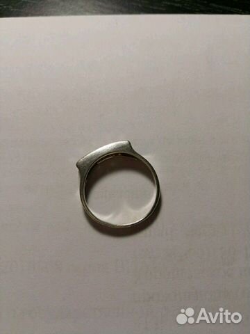 Серебряное кольцо с фианитами